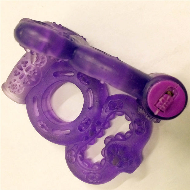 Men's Toy Double-mouth Soft Glue Crystal Lock