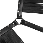 Women's Fashion Simple Tassel Harness Skirt Belt Set