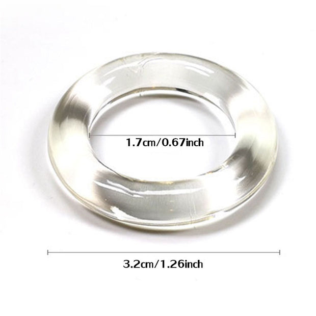 Single Pack Men's Lock Physiotherapy Ring High Elastic Silicone