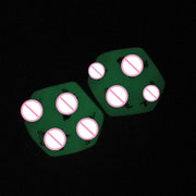 12 Face Luminous Acrylic Dice