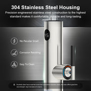 Stainless Steel Digital Display Electric Faucet