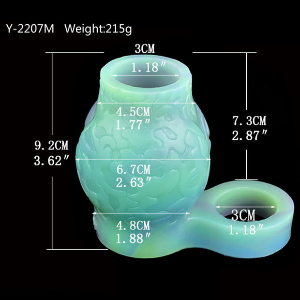 Special-shaped Hollow Silicone Case