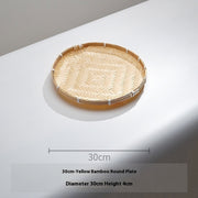 Drying Tray Handmade Bamboo Products Storage Bamboo Products Decorative Sieve