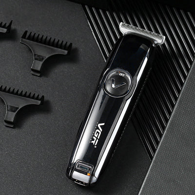Oil Head Engraving Hair Scissors USB Charging