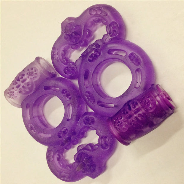 Men's Toy Double-mouth Soft Glue Crystal Lock
