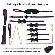 Household Bow Leather Storage Set