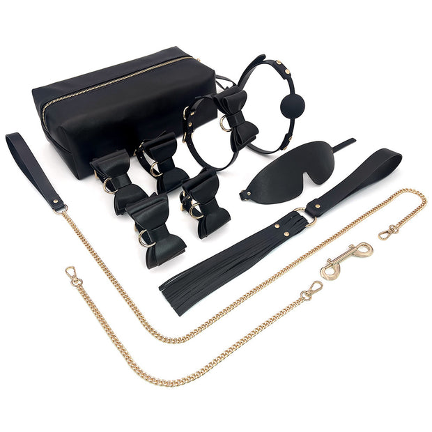 Household Bow Leather Storage Set