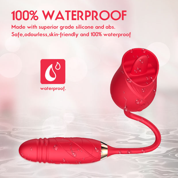 Sex Toy For Women & Couples, Vibrator Massager Clitoral Suction & G-Spot Stimulator, 10 Vibration Modes, Dual Use Design, USB Rechargeable, Discreet Wellness.
