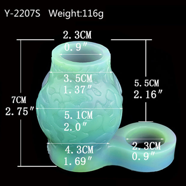 Special-shaped Hollow Silicone Case