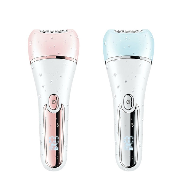 Six-in-one Women's Electric Plucking Hair Removal Device Suit