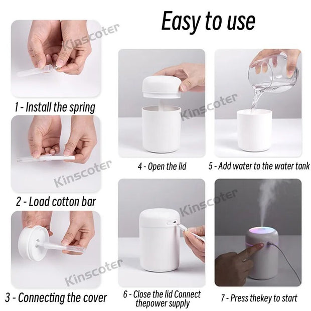 WizzyMart 💡 Compact Humidifier and Essential Oil Diffuser for Home Use 💡 – home, humidifier for home, essential oil diffuser uk, compact humidifier, air humidifier for bedroom, aromatherapy diffuser, quiet humidifier, home air humidifier, small diffuser, room humidifier uk, easy to use humidifier, humidifier for dry air, diffuser with essential oils, household humidifier, portable humidifier, humidifier and diffuser combo