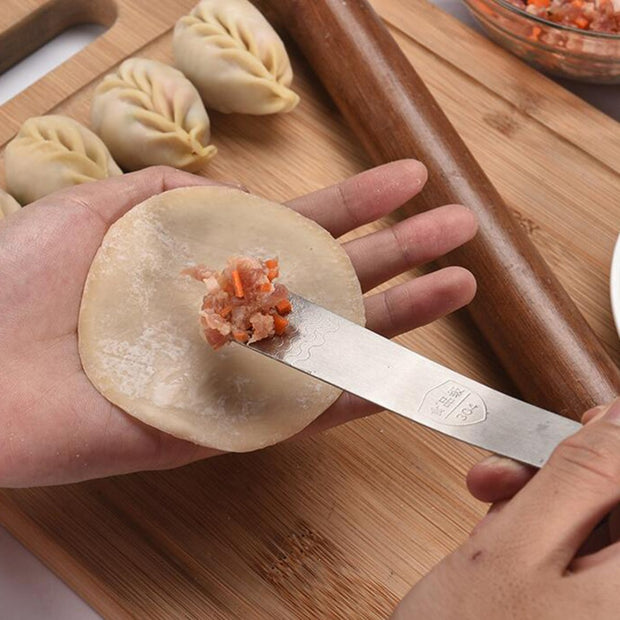 WizzyMart 💡 🍳 4-Piece Dumpling Stuffing Spoons Set for Easy Home Cooking 🍳 💡 – cooking, home, dumpling stuffing spoons, kitchen gadgets for dumplings, tools for making ravioli, empanada stuffing spoons, mini pie kitchen tools, wonton making utensils, potsticker cooking tools, dumpling maker tools, stuffing spoons set, home cooking gadgets, kitchen tools for dumplings, easy dumpling making, family cooking utensils, dough pressing tools, cooking spoons for dumplings, kitchen helpers for baking, kitchen utensi