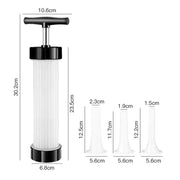 WizzyMart 💡 🍳 Compact Sausage Maker with 3 Stuffer Funnels for Kitchen and Home Use 🍳 💡 – cooking, home, sausage maker for home, sausage stuffer machine, compact sausage stuffer, kitchen sausage maker, easy to clean sausage maker, food stuffing tool, sausage making equipment, home cooking gadget, kitchen food stuffer, sausage maker with funnels, small sausage stuffer, kitchen gadget for cooking, food preparation tools, sausage maker compact, stuffer funnels for sausages, home sausage maker, commercial sausa