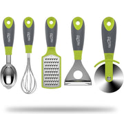 WizzyMart 💡 🍳 Home Puff Silicone Kitchen Gadget Set of 5 with Comfortable Grip Handles 🍳 💡 – silicone, cooking, home, silicone kitchen utensils set, kitchen gadget set, cooking utensils silicone, heat resistant kitchen tools, silicone cooking gadgets, kitchen tools set uk, household kitchen utensils, non-slip kitchen gadgets, easy grip kitchen utensils, durable silicone utensils, flexible cooking tools, kitchen accessories set, silicone spatula set, kitchen gadget set 5 pieces, home cooking utensils, silico