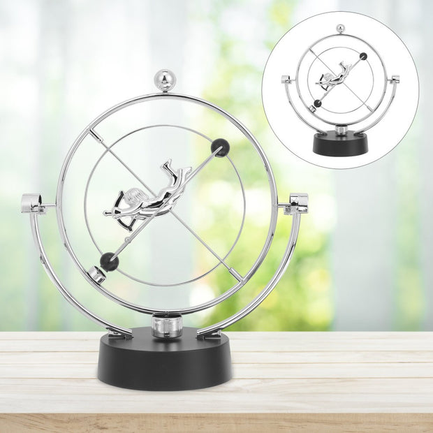 WizzyMart 💡 🐾 Perpetual Motion Swing Desk Ornament - Decorative Home and Office Toy 🐾 💡 – pet, home, decor, office, perpetual motion desk toy, swinging desk ornament, kinetic desk decoration, home office desk toy, unique gift for colleagues, modern desk ornament, relaxing office decoration, desktop swing decoration, decorative home ornament, gift for friends and family, stress relief desk toy, table top decoration, office gift idea, motion desk accessory, desktop conversation piece