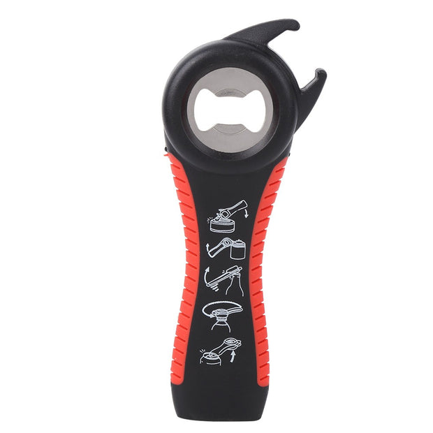 WizzyMart 💡 🍳 Multifunction 5-in-1 Bottle and Can Opener Kit for Kitchen and Home Use 🍳 💡 – cooking, home, decor, car, bottle opener kitchen, can opener multifunction, 5 in 1 bottle opener, kitchen gadgets UK, manual can opener, compact bottle opener, home kitchen opener, portable can opener, kitchen tools for home, bottle and can opener set, multifunction kitchen tool, bottle opener for parties, picnic bottle opener, camping can opener, easy to use bottle opener, lightweight kitchen opener, kitchen accesso