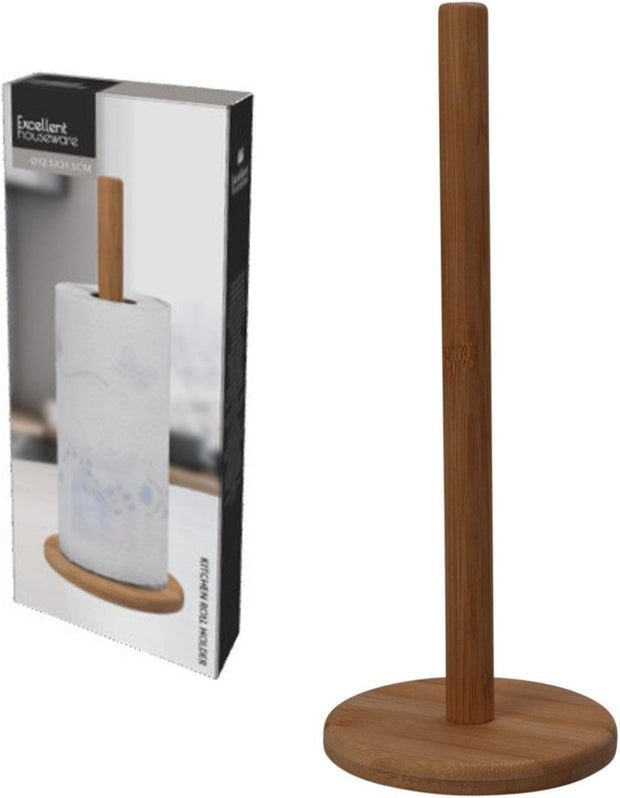 WizzyMart 💡 🍳 Bamboo Kitchen Roll Holder – Lightweight, Scratch-Resistant Paper Towel Stand 🍳 💡 – pe, wood, cooking, home, decor, bamboo kitchen roll holder, paper towel holder kitchen, lightweight kitchen roll stand, scratch resistant kitchen holder, non slip paper towel holder, kitchen roll dispenser bamboo, eco friendly kitchen accessories, compact kitchen roll holder, wooden paper towel stand, kitchen roll holder no drilling, kitchen gadget for paper towels, home kitchen roll holder, kitchen roll holder