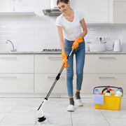 WizzyMart 💡 🍳 Electric Deep Cleaning Brush with 2 Speeds and Replacement Heads for Home and Car 🍳 💡 – rubber, cooking, beauty, home, car, electric cleaning brush, deep cleaning brush cordless, multi speed scrubber, replacement brush heads, kitchen cleaning brush, bathroom scrubber electric, car interior cleaning brush, cordless spin scrubber, tile cleaning brush, scrubbing brush for home, cleaning gadget with replaceable heads, retractable handle cleaning brush, flat brush for ovens, cone brush for tight sp