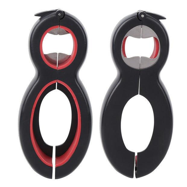 WizzyMart 💡 🍳 Multifunction 5-in-1 Bottle and Can Opener Kit for Kitchen and Home Use 🍳 💡 – cooking, home, decor, car, bottle opener kitchen, can opener multifunction, 5 in 1 bottle opener, kitchen gadgets UK, manual can opener, compact bottle opener, home kitchen opener, portable can opener, kitchen tools for home, bottle and can opener set, multifunction kitchen tool, bottle opener for parties, picnic bottle opener, camping can opener, easy to use bottle opener, lightweight kitchen opener, kitchen accesso