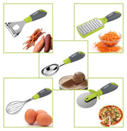 WizzyMart 💡 🍳 Home Puff Silicone Kitchen Gadget Set of 5 with Comfortable Grip Handles 🍳 💡 – silicone, cooking, home, silicone kitchen utensils set, kitchen gadget set, cooking utensils silicone, heat resistant kitchen tools, silicone cooking gadgets, kitchen tools set uk, household kitchen utensils, non-slip kitchen gadgets, easy grip kitchen utensils, durable silicone utensils, flexible cooking tools, kitchen accessories set, silicone spatula set, kitchen gadget set 5 pieces, home cooking utensils, silico