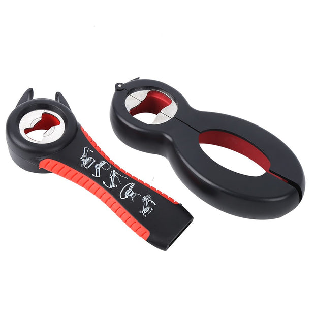 WizzyMart 💡 🍳 Multifunction 5-in-1 Bottle and Can Opener Kit for Kitchen and Home Use 🍳 💡 – cooking, home, decor, car, bottle opener kitchen, can opener multifunction, 5 in 1 bottle opener, kitchen gadgets UK, manual can opener, compact bottle opener, home kitchen opener, portable can opener, kitchen tools for home, bottle and can opener set, multifunction kitchen tool, bottle opener for parties, picnic bottle opener, camping can opener, easy to use bottle opener, lightweight kitchen opener, kitchen accesso